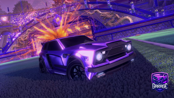 A Rocket League car design from King_Fede