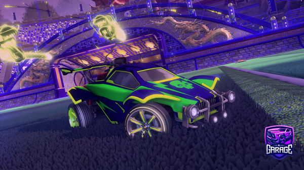 A Rocket League car design from Gar0u