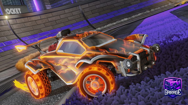 A Rocket League car design from CheemsHyper