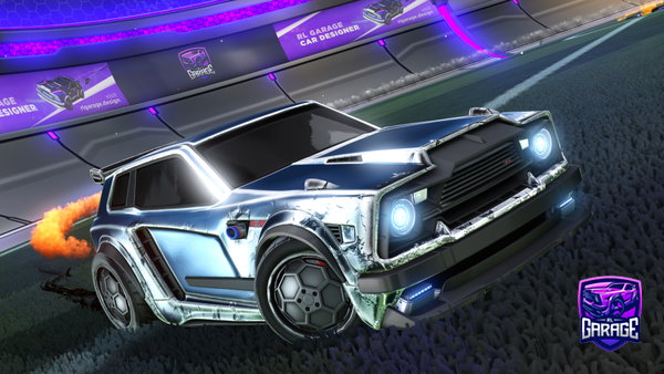 A Rocket League car design from Dark_Nite37