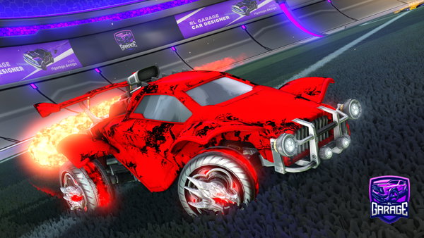 A Rocket League car design from Killerboyz9613