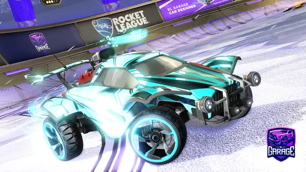 A Rocket League car design from BloomRLG_YT
