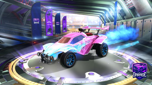 A Rocket League car design from BambusSK11
