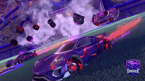 A Rocket League car design from Boombam3000