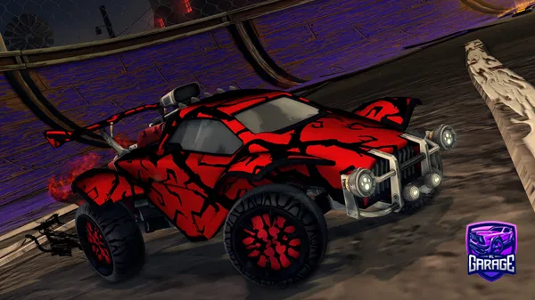 A Rocket League car design from bendyrhino