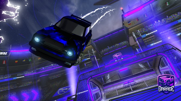 A Rocket League car design from HRH11