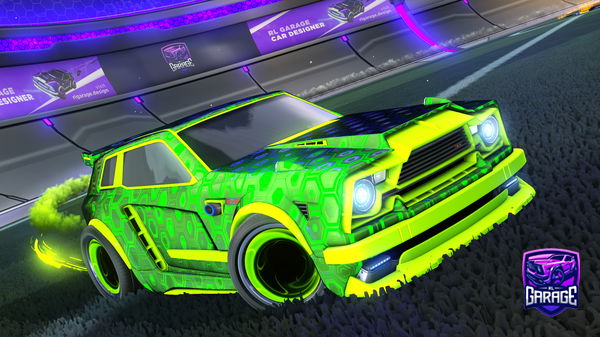 A Rocket League car design from NathanHHHH