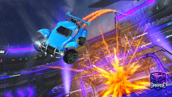 A Rocket League car design from FlxTroy