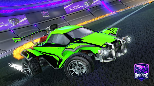 A Rocket League car design from Pl4yer1