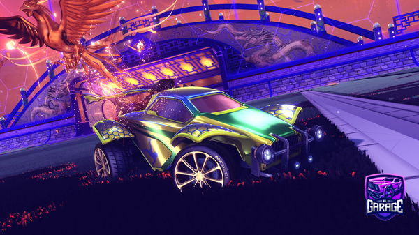 A Rocket League car design from ilovecheeseburgers