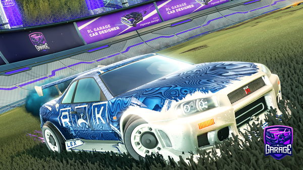 A Rocket League car design from TUVIEJA6714