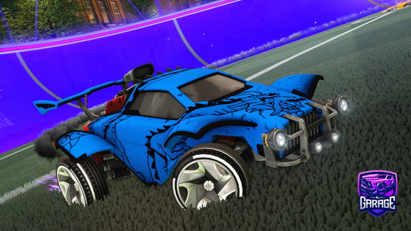 A Rocket League car design from Youtube_Chrymix