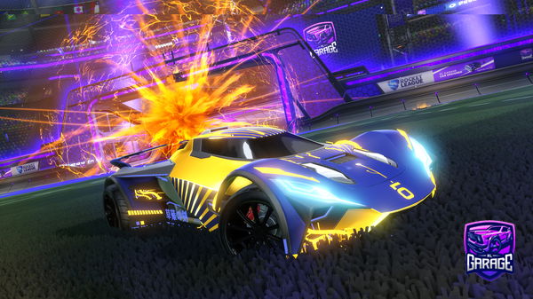 A Rocket League car design from ntrsniperz