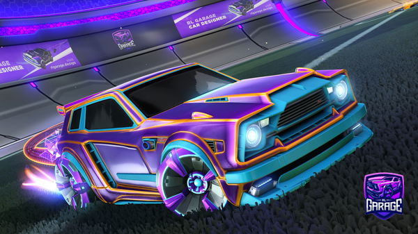 A Rocket League car design from TheCurtisTC