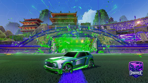 A Rocket League car design from Waavz