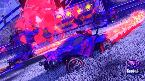 A Rocket League car design from Verrkami