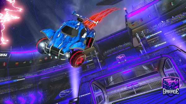 A Rocket League car design from NitroGilerUwU