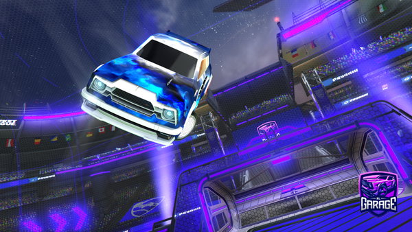 A Rocket League car design from Cr4nzify