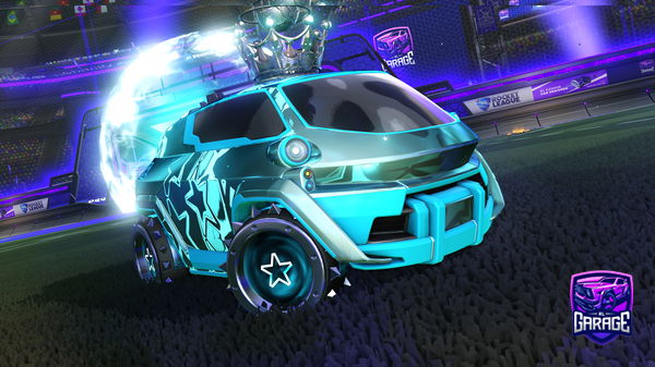 A Rocket League car design from Coskye