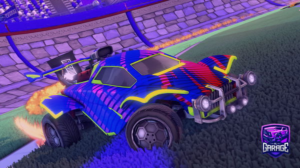 A Rocket League car design from LitSpit_YT