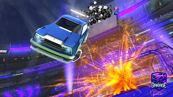 A Rocket League car design from ChucktownRucker