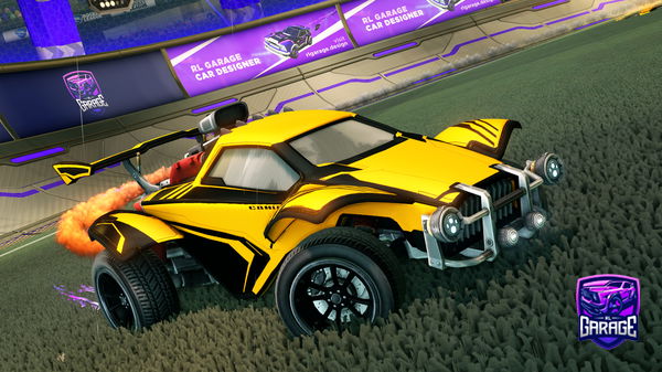 A Rocket League car design from SXTYRS