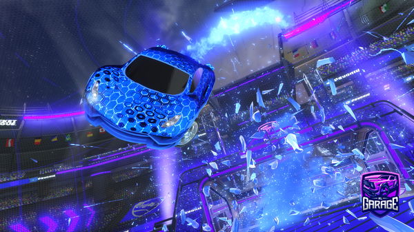 A Rocket League car design from Mogadoo11