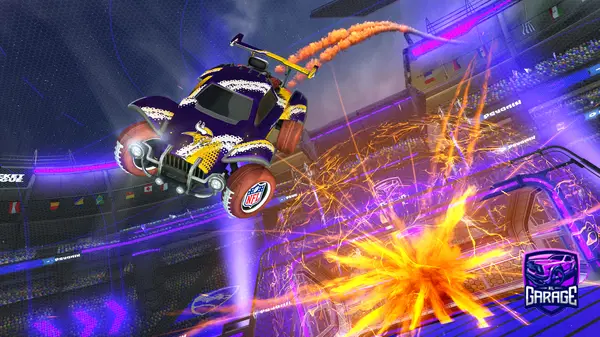 A Rocket League car design from rjhosehead