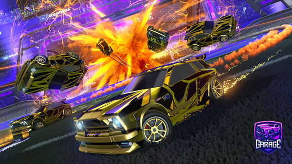 A Rocket League car design from Traxmax_Xmax