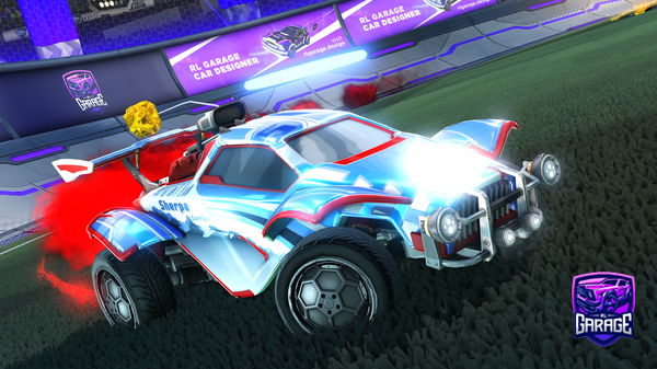 A Rocket League car design from Elsectrot