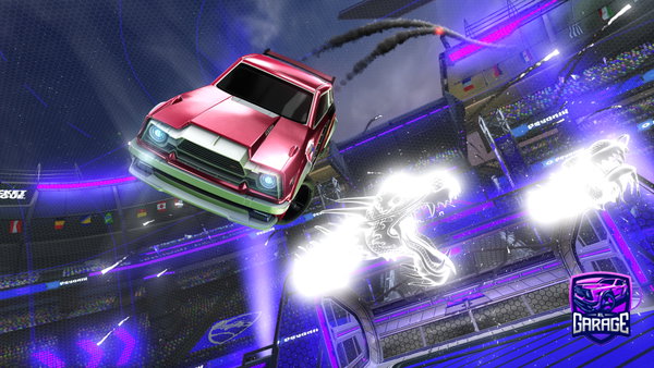 A Rocket League car design from Vexlikescake