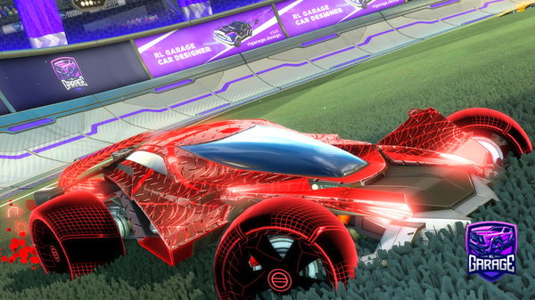 A Rocket League car design from puff1n