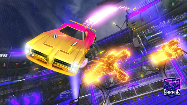 A Rocket League car design from Milly_