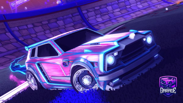 A Rocket League car design from GhungeshJay