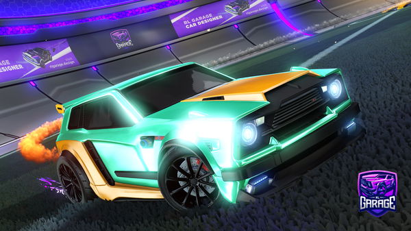 A Rocket League car design from B_Breezy1234