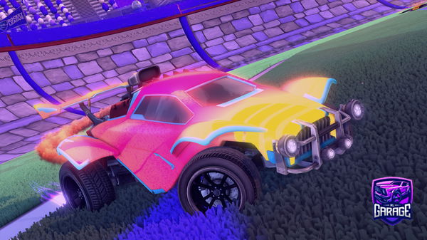 A Rocket League car design from FIREone62