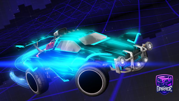 A Rocket League car design from sBinnala64