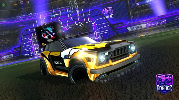 A Rocket League car design from Bolota123xD