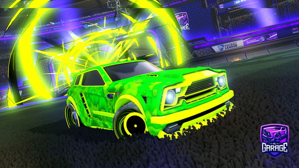 A Rocket League car design from Cladheat