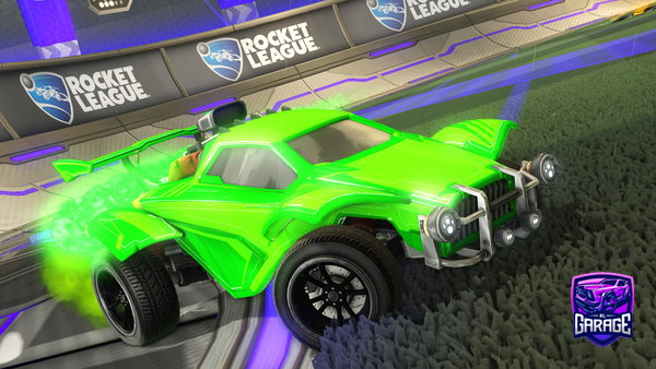A Rocket League car design from actually73