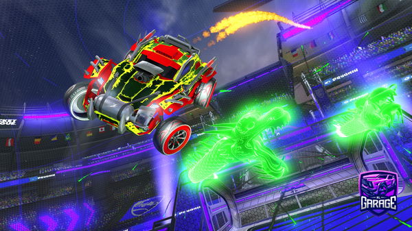 A Rocket League car design from Loxxen