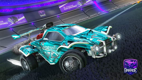 A Rocket League car design from Neknarf