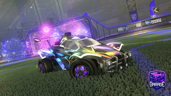 A Rocket League car design from DeeTom_