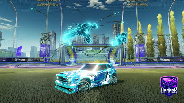 A Rocket League car design from MadKing08