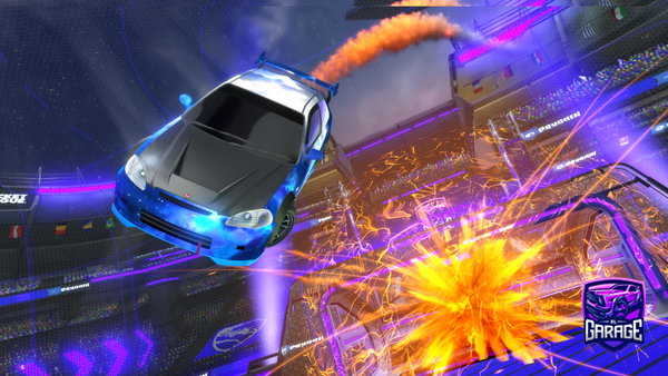 A Rocket League car design from PapiNemo
