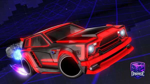 A Rocket League car design from ESpeed2017again