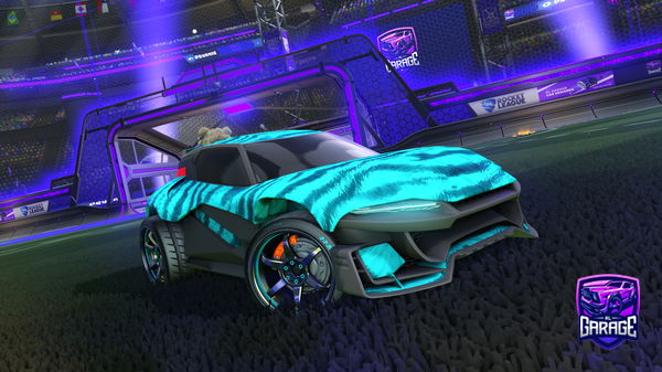 A Rocket League car design from I8_Wafflez