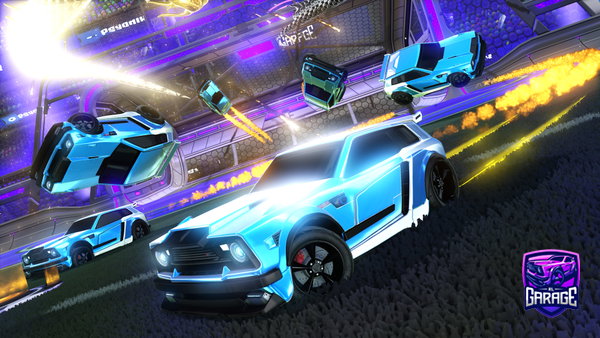 A Rocket League car design from Mohamedhany590