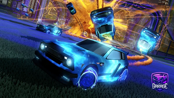 A Rocket League car design from MidnightRLL