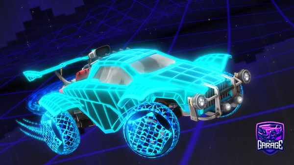 A Rocket League car design from PsnCQS_xander
